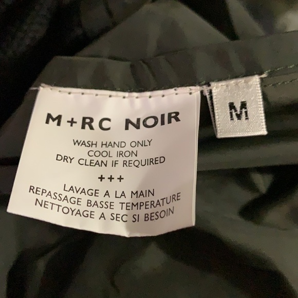 M+RC NOIR CARBON JACKET New In Original Packaging Size Medium in Army Green - Picture 10 of 15